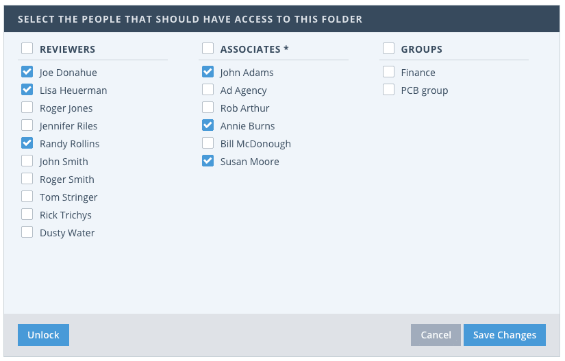 Flexible permissions product tour
