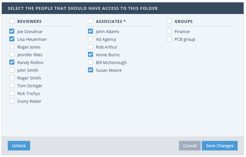 Flexible permissions product tour