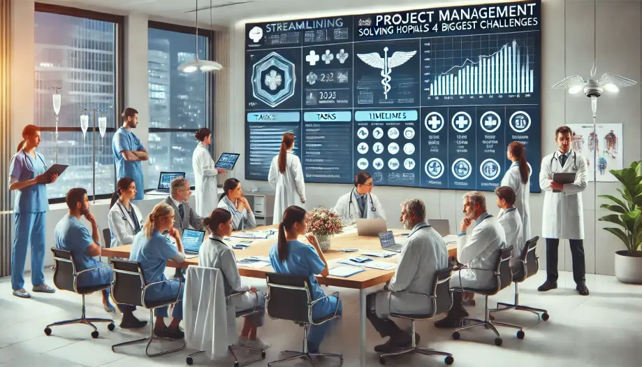 Streamlining project management for healthcare